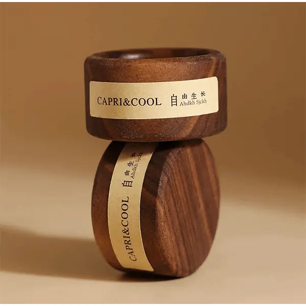 Natural Wood Aromatherapy Diffuser - Candle Series